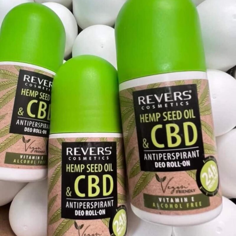 Antyperspirant Deo Roll-on z naturalnym olejem konopnym