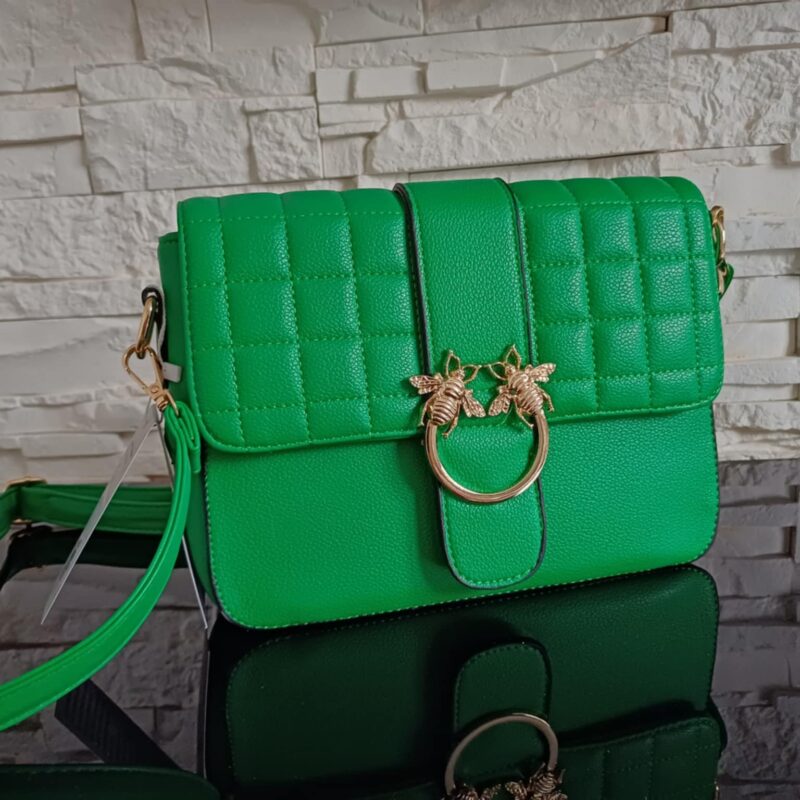 Torebka z eko skóry Pszczoły