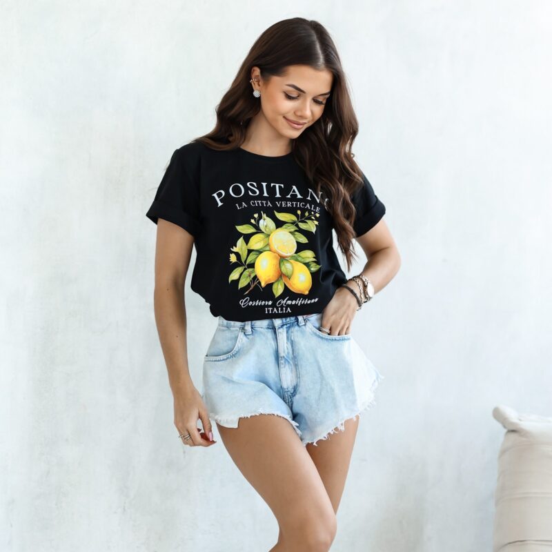 T-SHIRT POSITANO_Cytrynki_