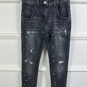 Extra jeansy chłopięce z regulacją w pasie 146/152 cm