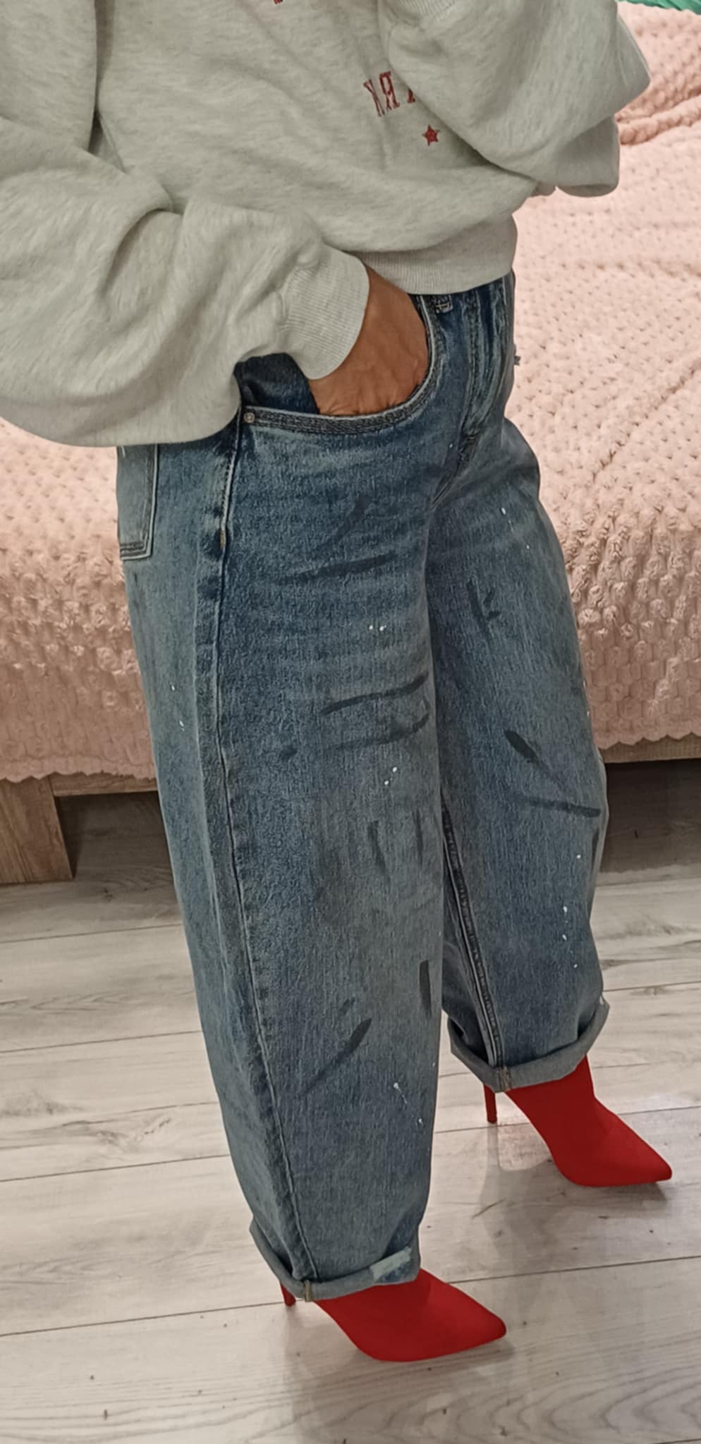 Genialne jeansy BALLOON_maziaje_M’SARA - Image 9