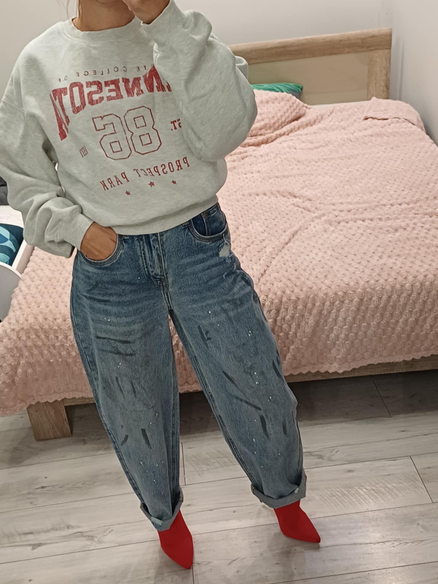 Genialne jeansy BALLOON_maziaje_M’SARA - Image 8