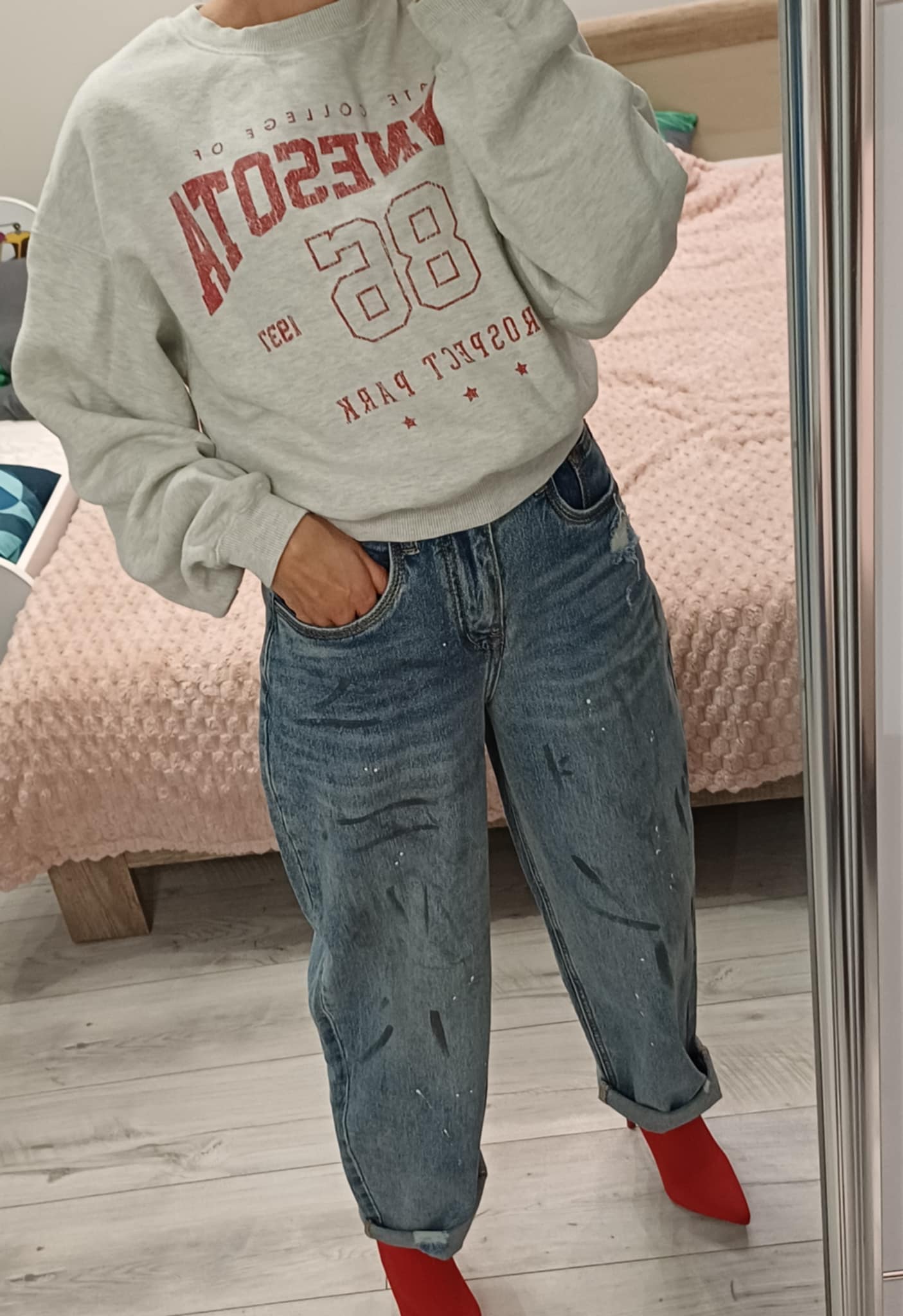 Genialne jeansy BALLOON_maziaje_M’SARA - Image 5