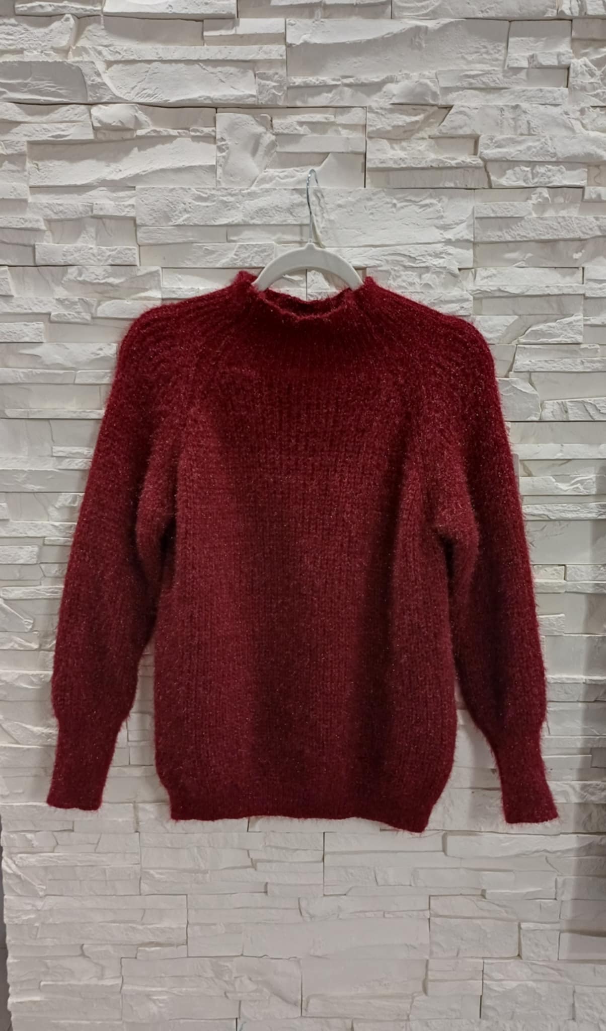 Milutkie ciepłe sweterki z błyszczącą nicią - Image 3