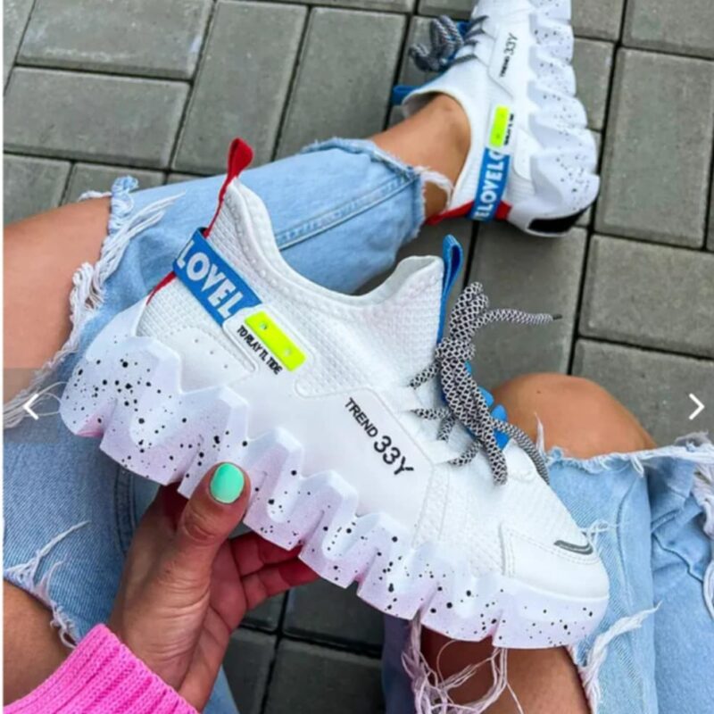 Modne wsuwane SNEAKERSY evolution