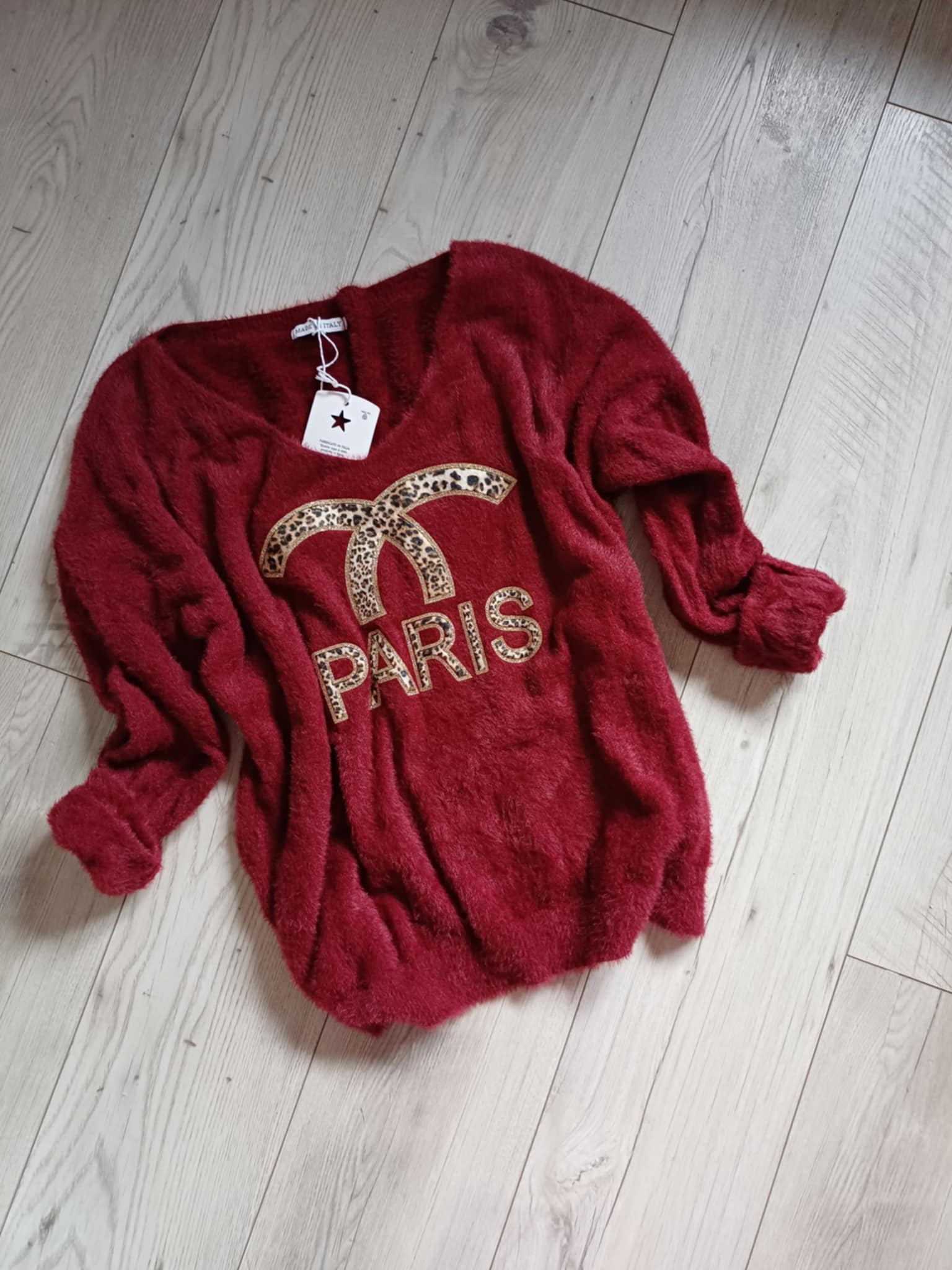 Ciepły sweterek PARIS_alpaka_