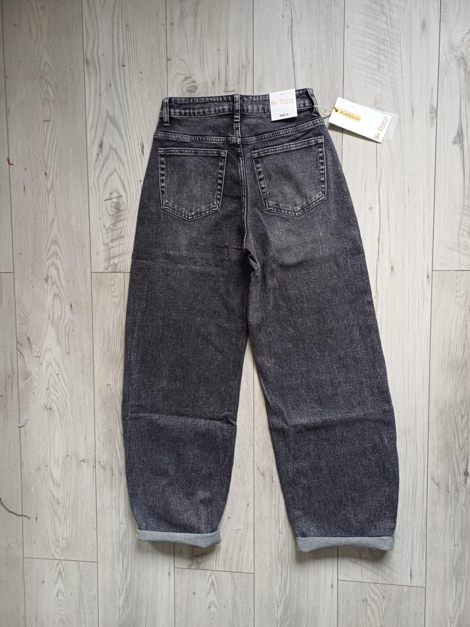 Spodnie jeansowe Balloon Fit Re-Dress - Image 3