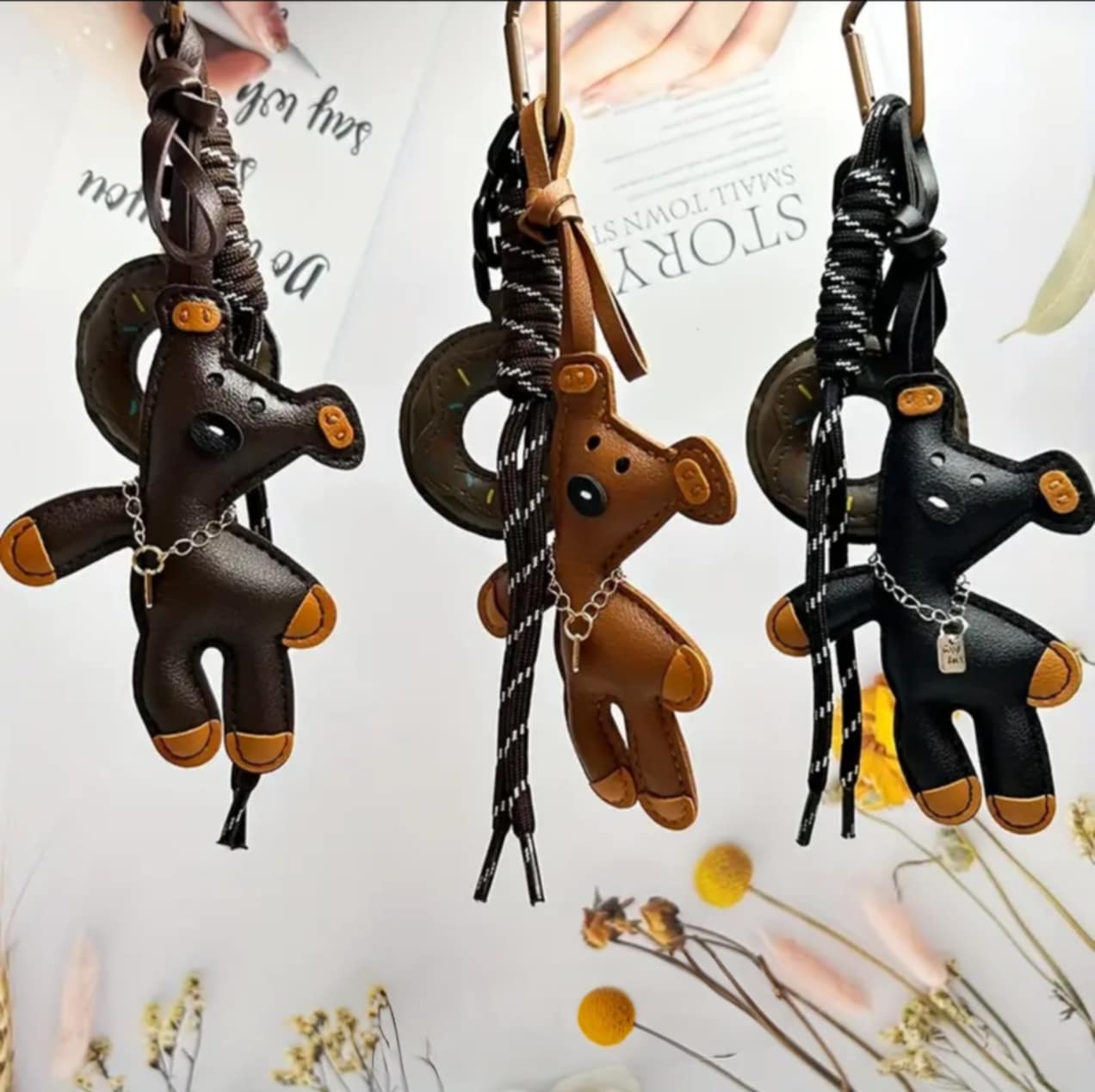 Duży Brelok zawieszka do torebki kluczy MISIO - Image 3