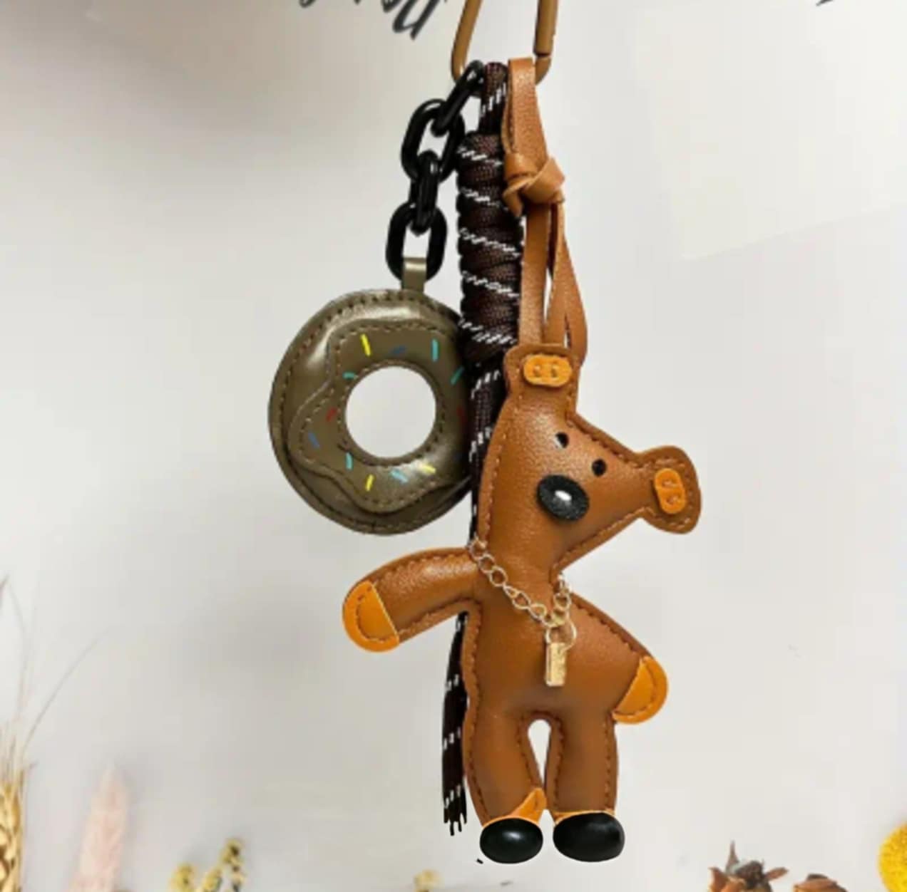 Duży Brelok zawieszka do torebki kluczy MISIO - Image 4