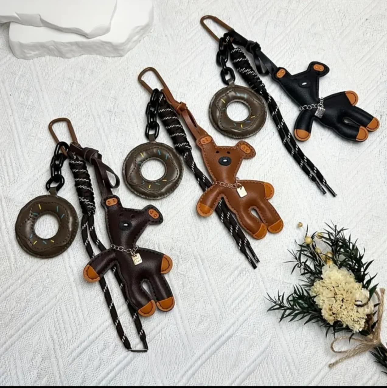 Duży Brelok zawieszka do torebki kluczy MISIO - Image 2