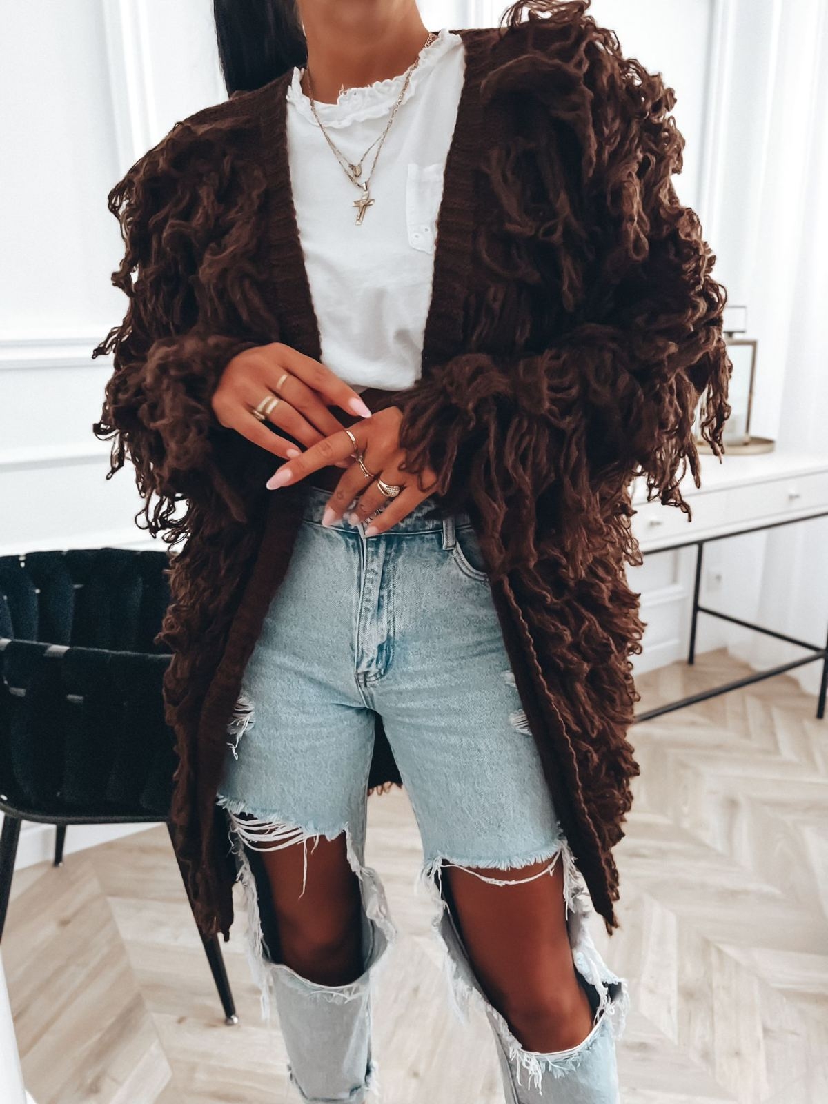 Sweter_Kardigan_MOP totalny hit!! - Image 3