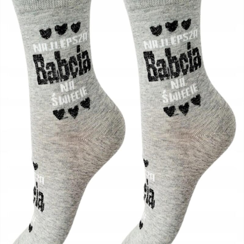 Skarpetki NAJLEPSZA BABCIA NA ŚWIECIE Rozmiar 35-38