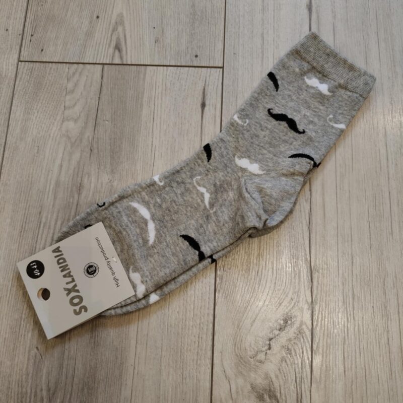 Skarpetki męskie WĄSY Rozmiar 40-43