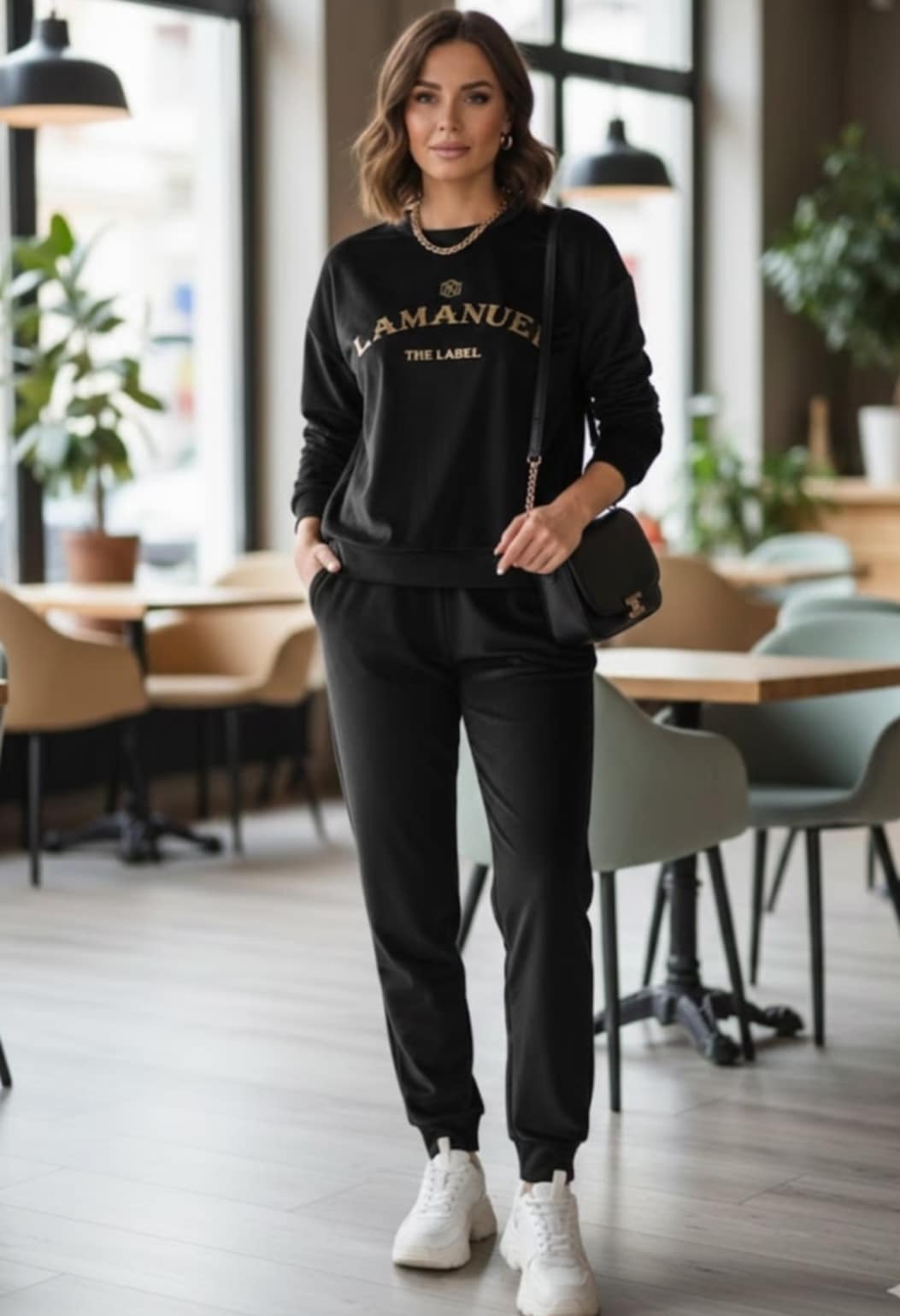 Welurowy dres LAMANUEL